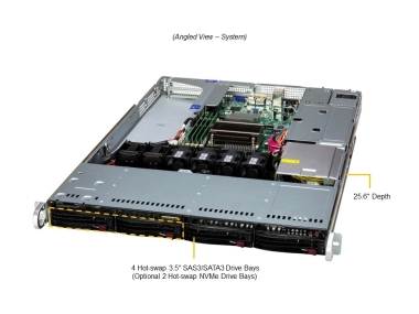 Serwer Supermicro SYS-511R-W 1U Redudant 